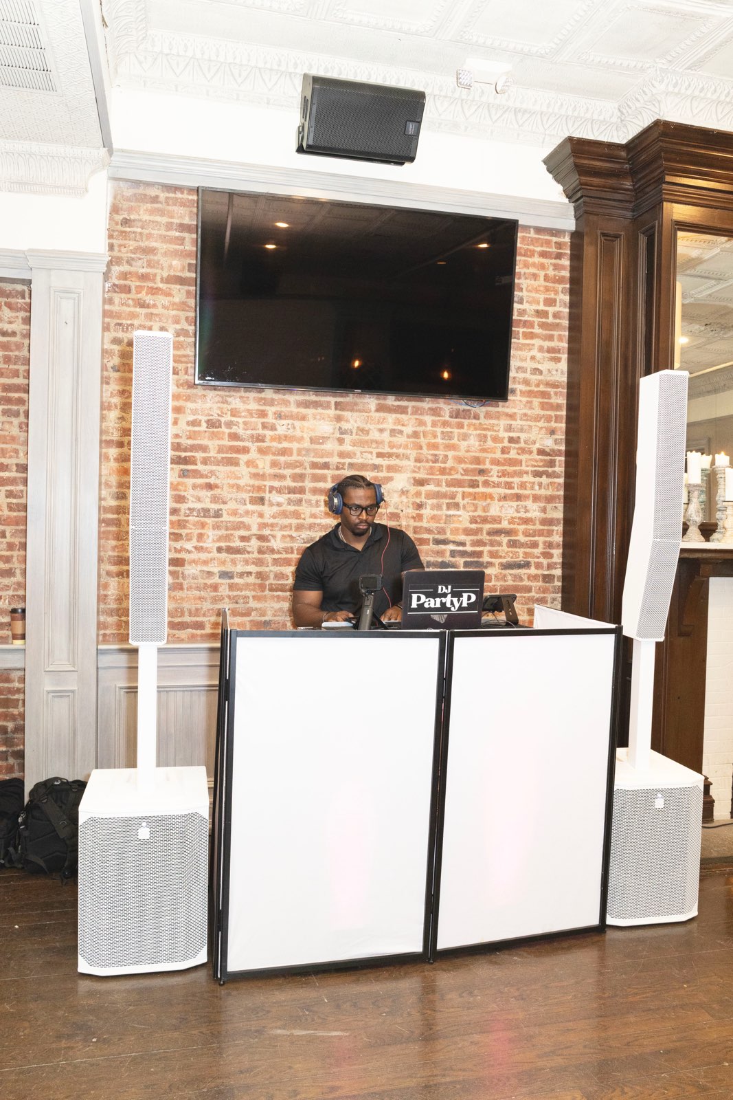 DJ Party P at the booth